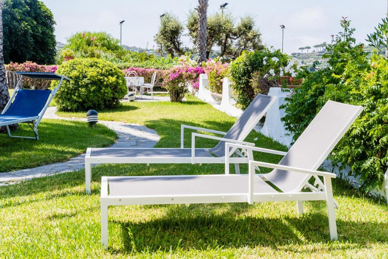 Villetta Con Giardino Esclusivo Di 1000 Mq, Piscina, Tennis, Calcio, Bocce Forio di Ischia Exteriér fotografie