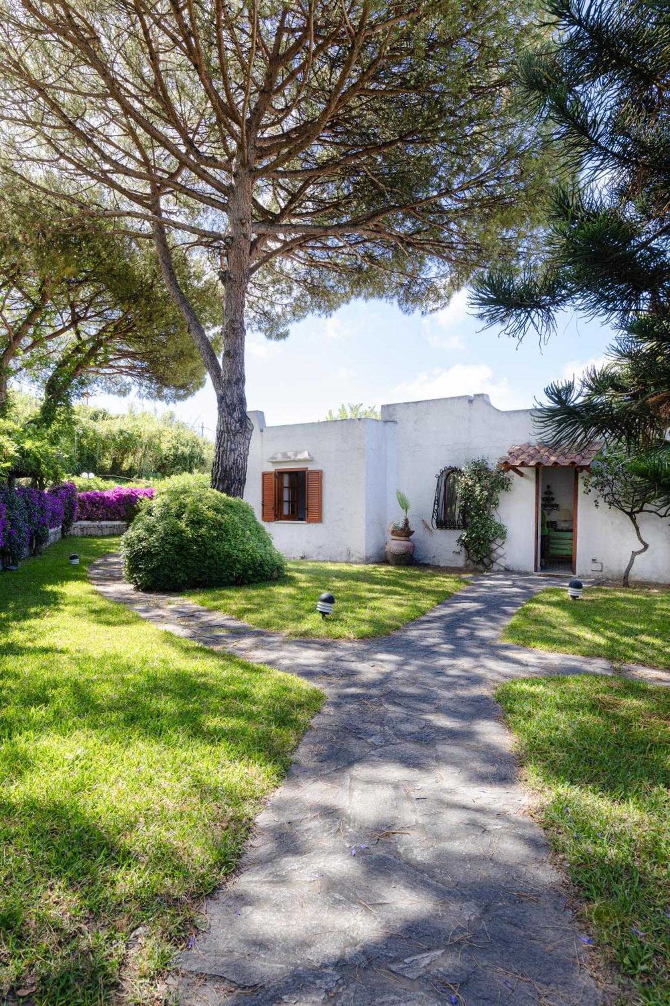 Villetta Con Giardino Esclusivo Di 1000 Mq, Piscina, Tennis, Calcio, Bocce Forio di Ischia Exteriér fotografie
