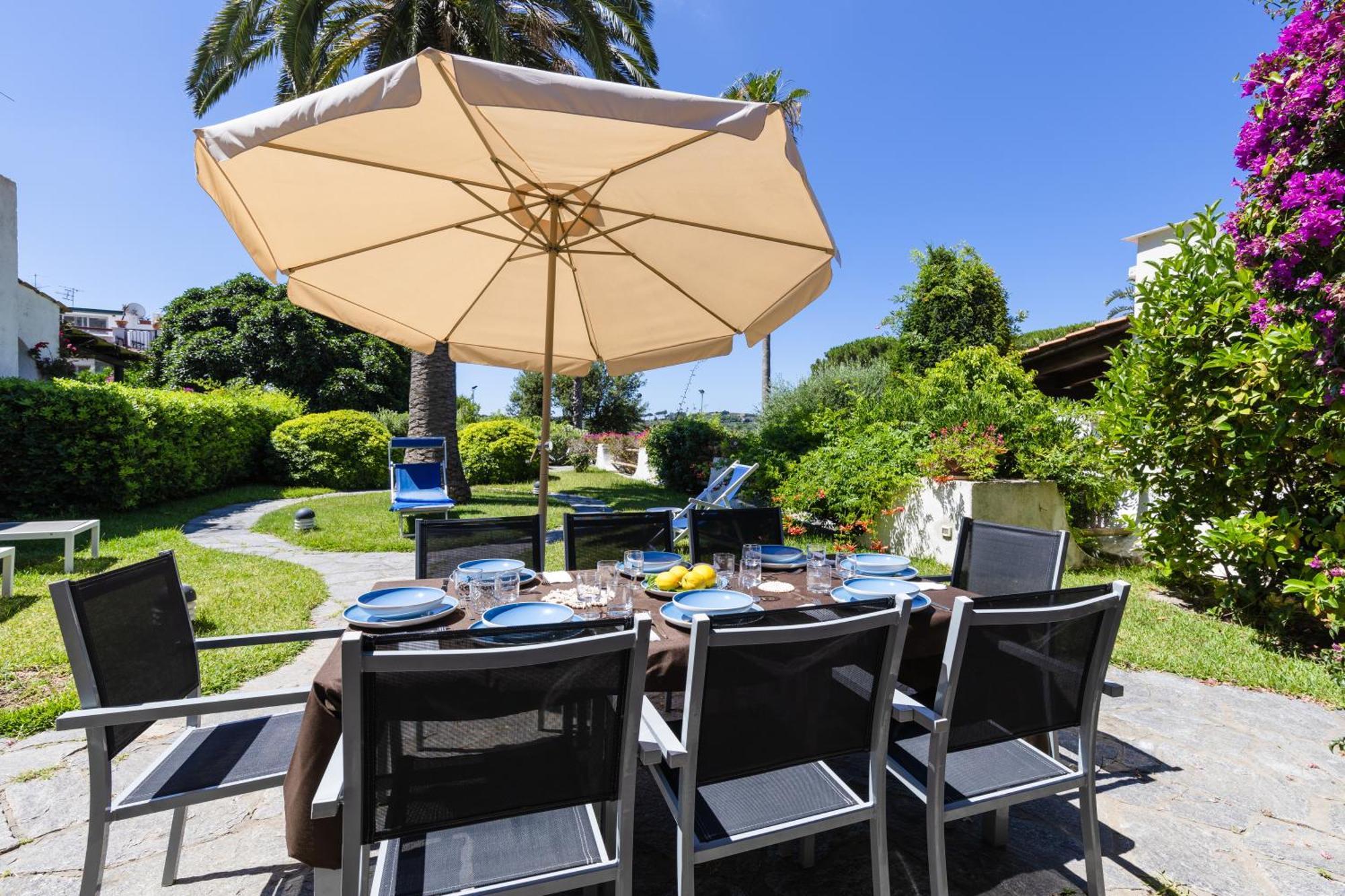 Villetta Con Giardino Esclusivo Di 1000 Mq, Piscina, Tennis, Calcio, Bocce Forio di Ischia Exteriér fotografie