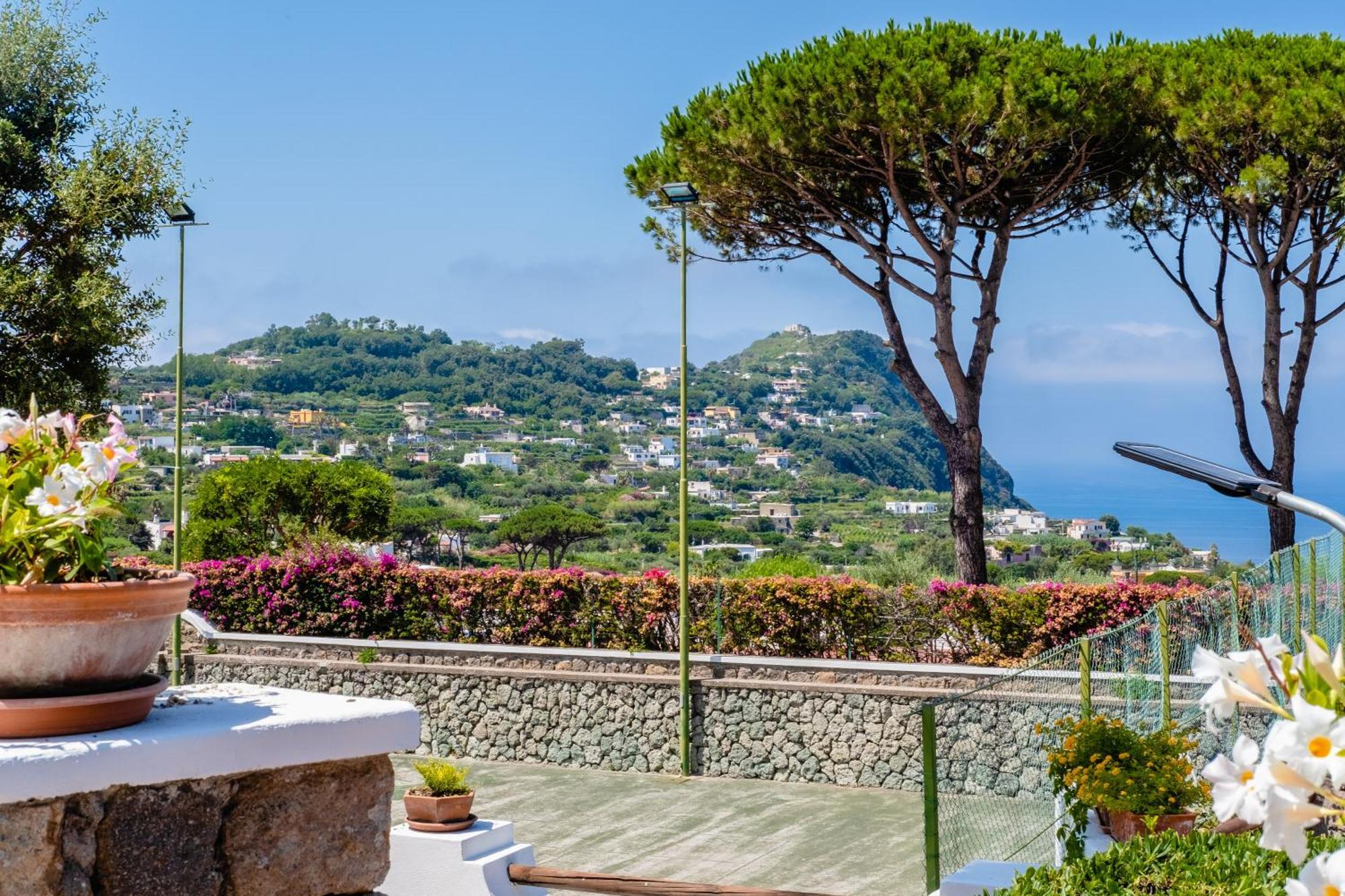 Villetta Con Giardino Esclusivo Di 1000 Mq, Piscina, Tennis, Calcio, Bocce Forio di Ischia Exteriér fotografie